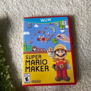 Super Mario maker Wii U